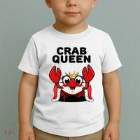 Crab Queen Crab Crab Toddler T-Shirt thumb 2