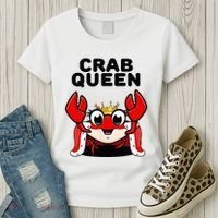 Crab Queen Crab Crab Women's T-Shirt thumb 3