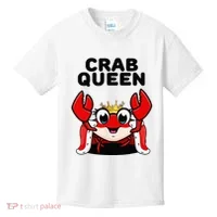Crab Queen Crab Crab Kids T-Shirt thumb 0