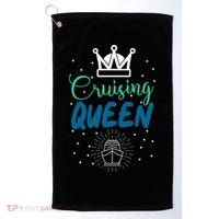 Cruising Queen Cruise Ship Gift Great Gift Golf Towel thumb 0