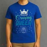 Cruising Queen Cruise Ship Gift Great Gift T-Shirt thumb 3