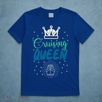Cruising Queen Cruise Ship Gift Great Gift T-Shirt thumb 5