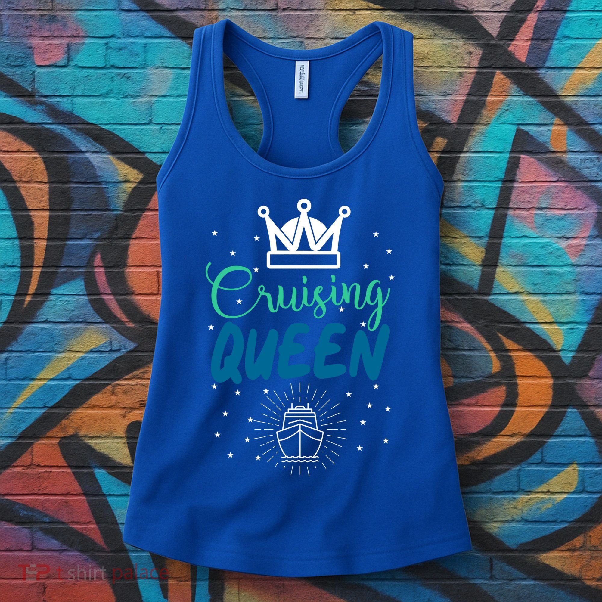 Cruising Queen Cruise Ship Gift Great Gift Women's Tank Top