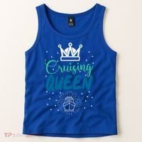 Cruising Queen Cruise Ship Gift Great Gift Tank Top thumb 2
