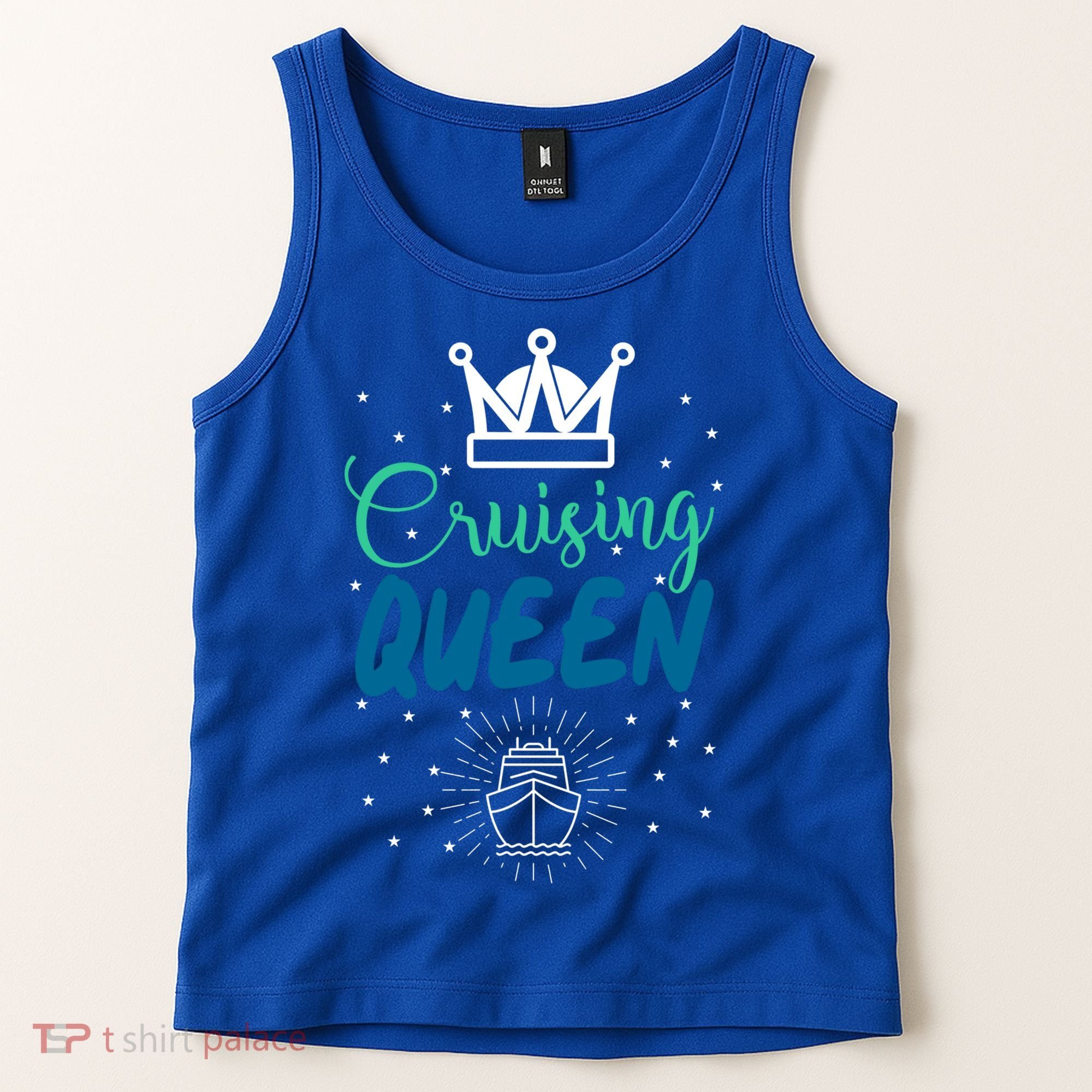 Cruising Queen Cruise Ship Gift Great Gift Tank Top