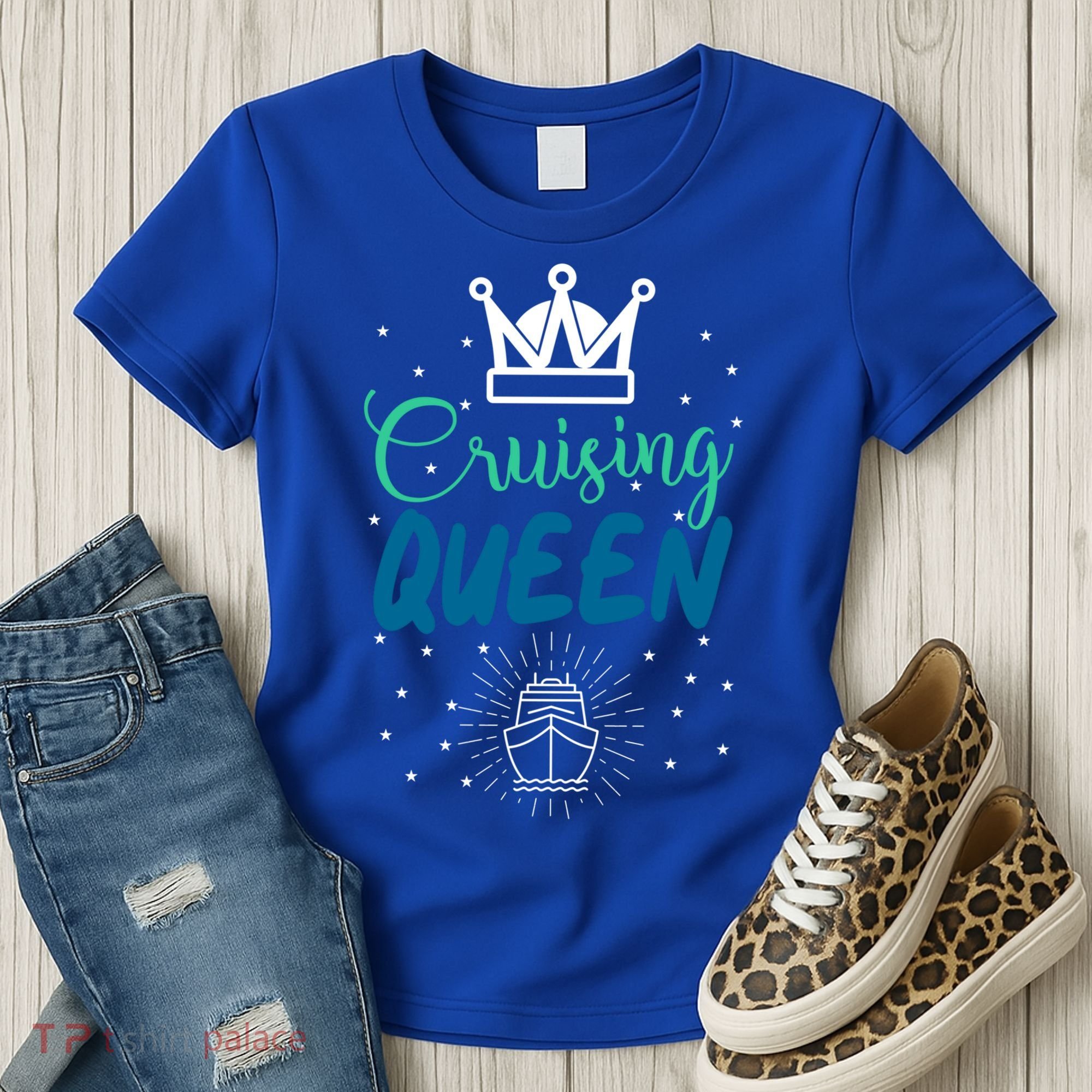 Cruising Queen Cruise Ship Gift Great Gift Women's T-Shirt