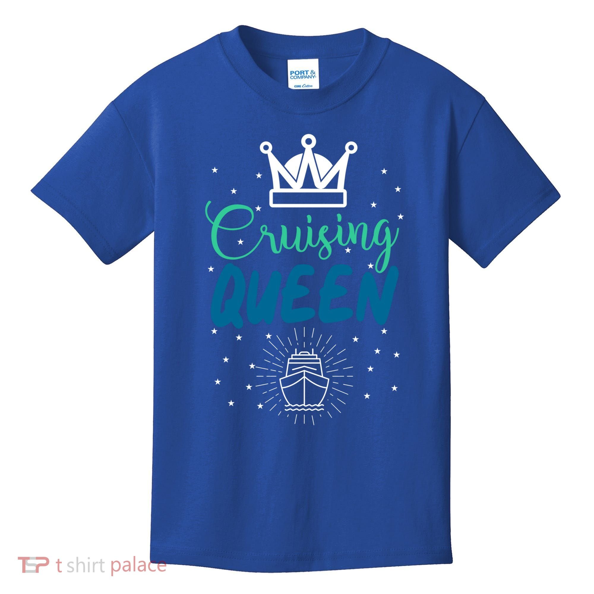 Cruising Queen Cruise Ship Gift Great Gift Kids T-Shirt