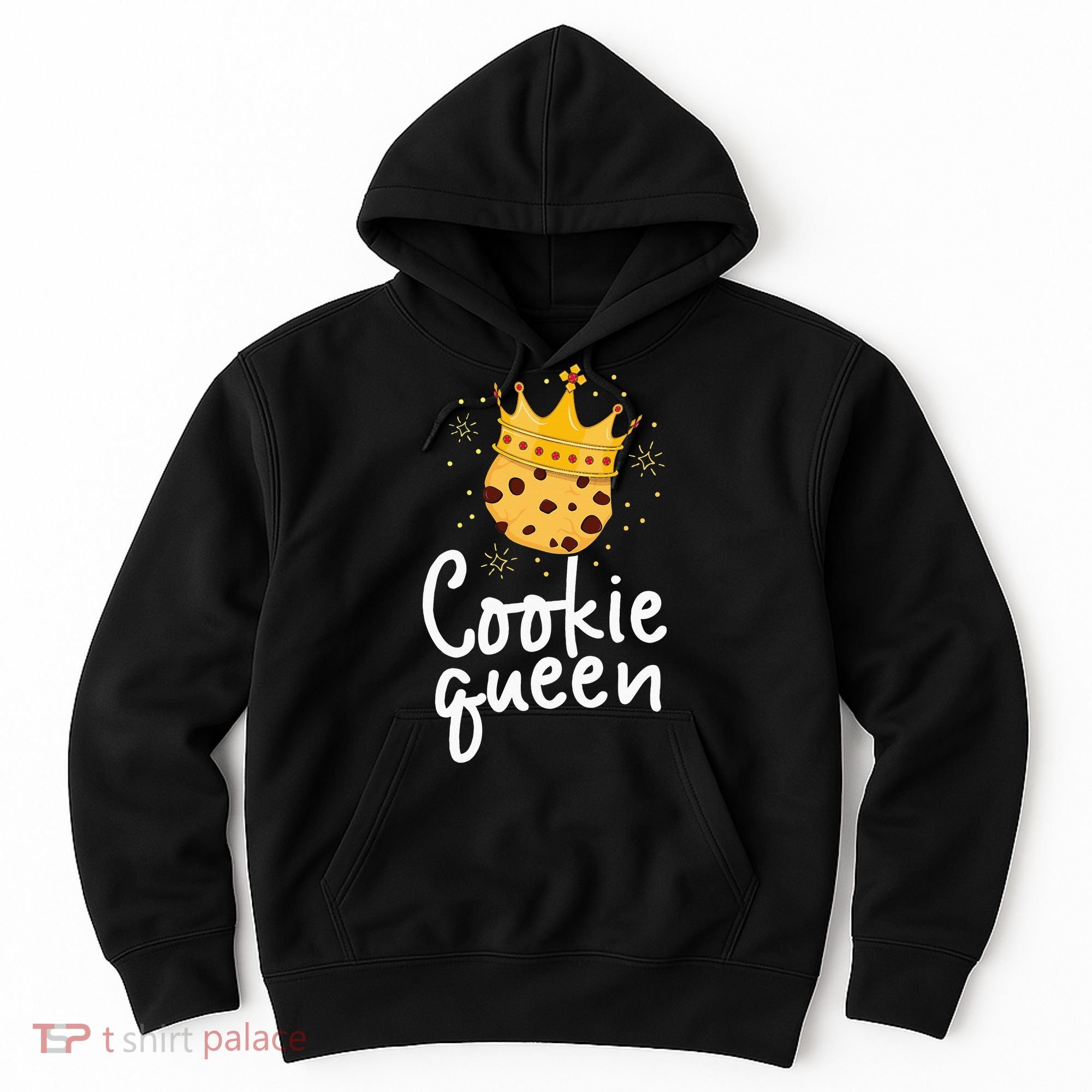 Cookie Queen Cute Chocolate Chip Foodie Gift Women Hoodie