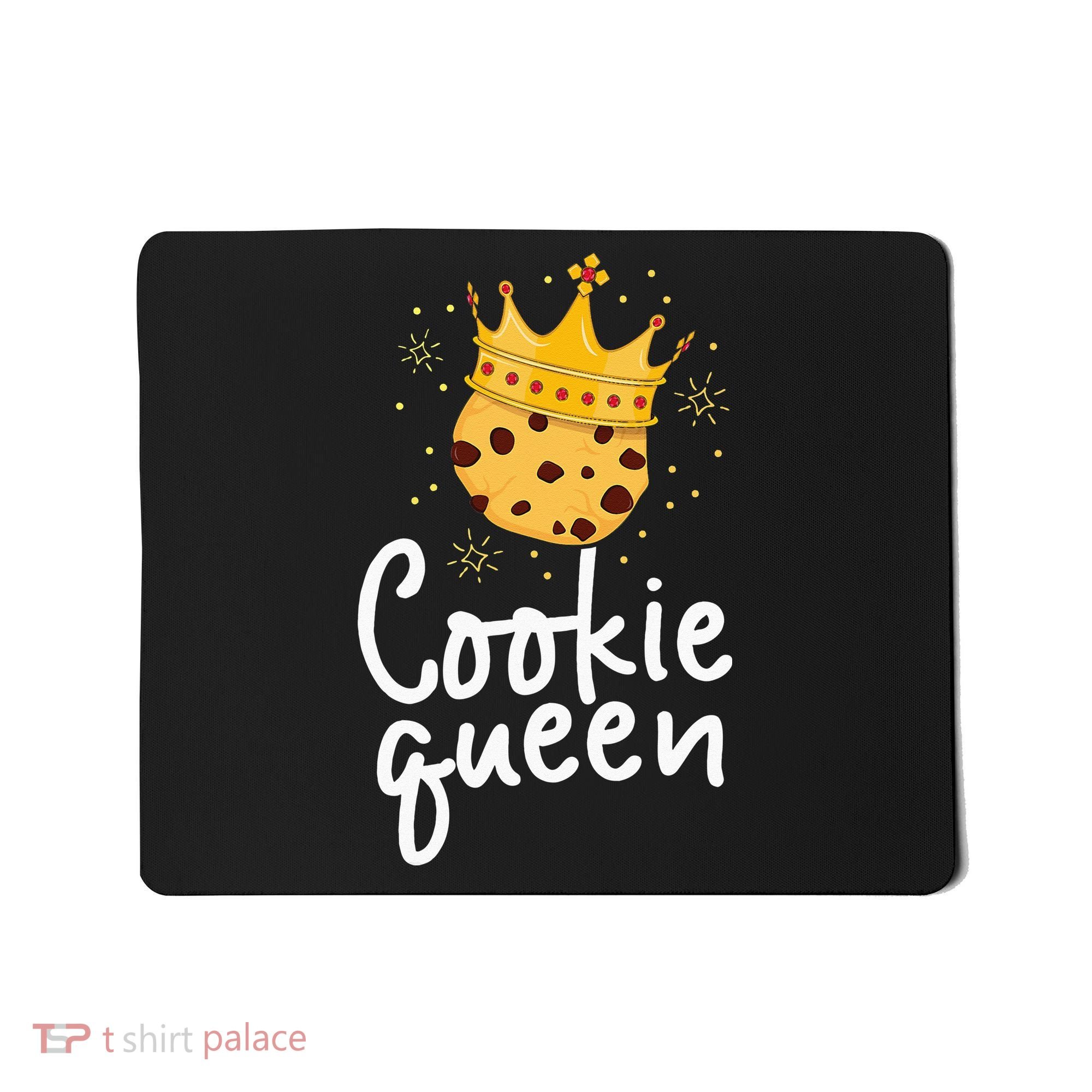 Cookie Queen Cute Chocolate Chip Foodie Gift Women Mousepad
