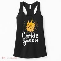Cookie Queen Cute Chocolate Chip Foodie Gift Women Women's Tank Top thumb 0