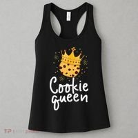 Cookie Queen Cute Chocolate Chip Foodie Gift Women Women's Tank Top thumb 3