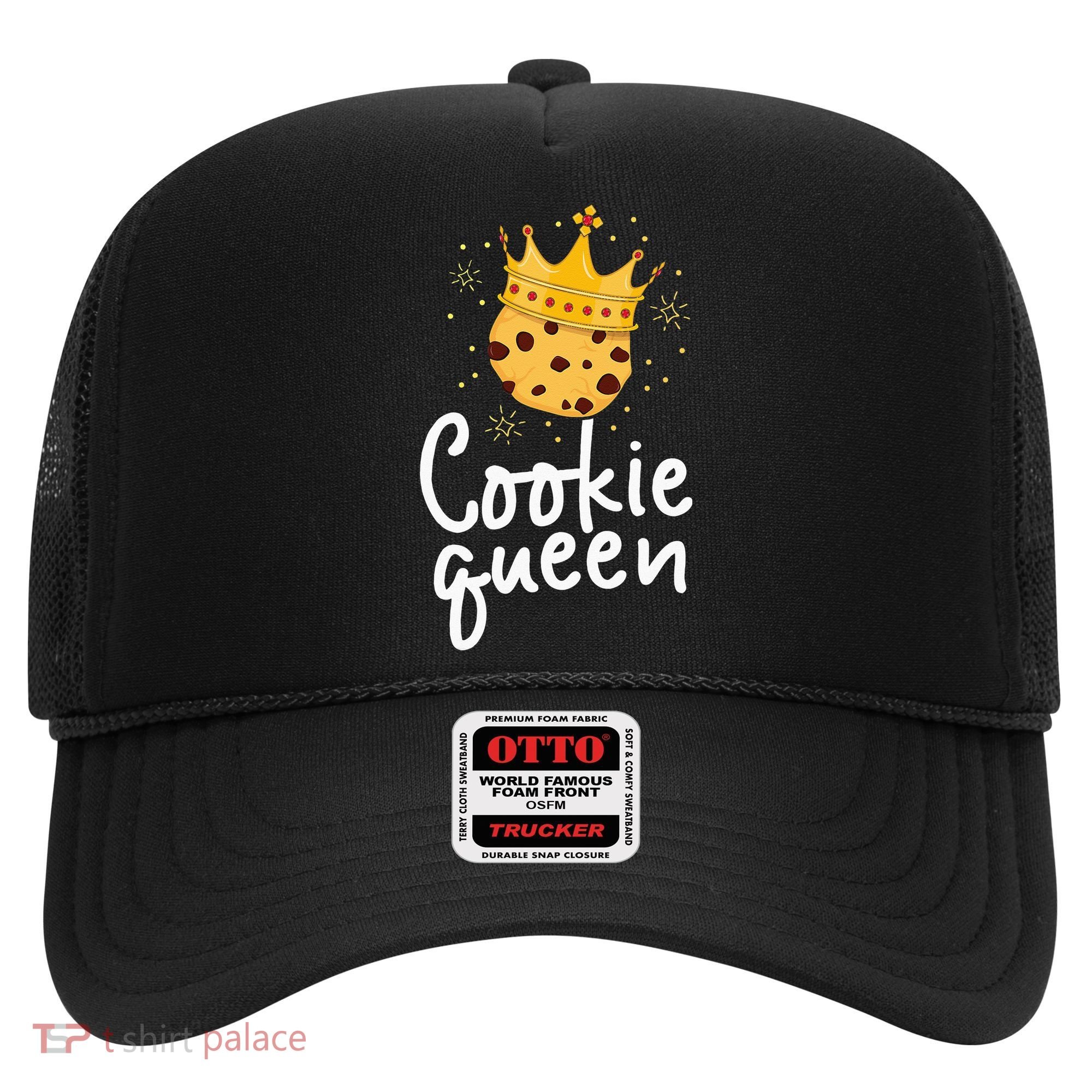 Cookie Queen Cute Chocolate Chip Foodie Gift Women Hat