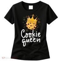 Cookie Queen Cute Chocolate Chip Foodie Gift Women Women's T-Shirt thumb 0