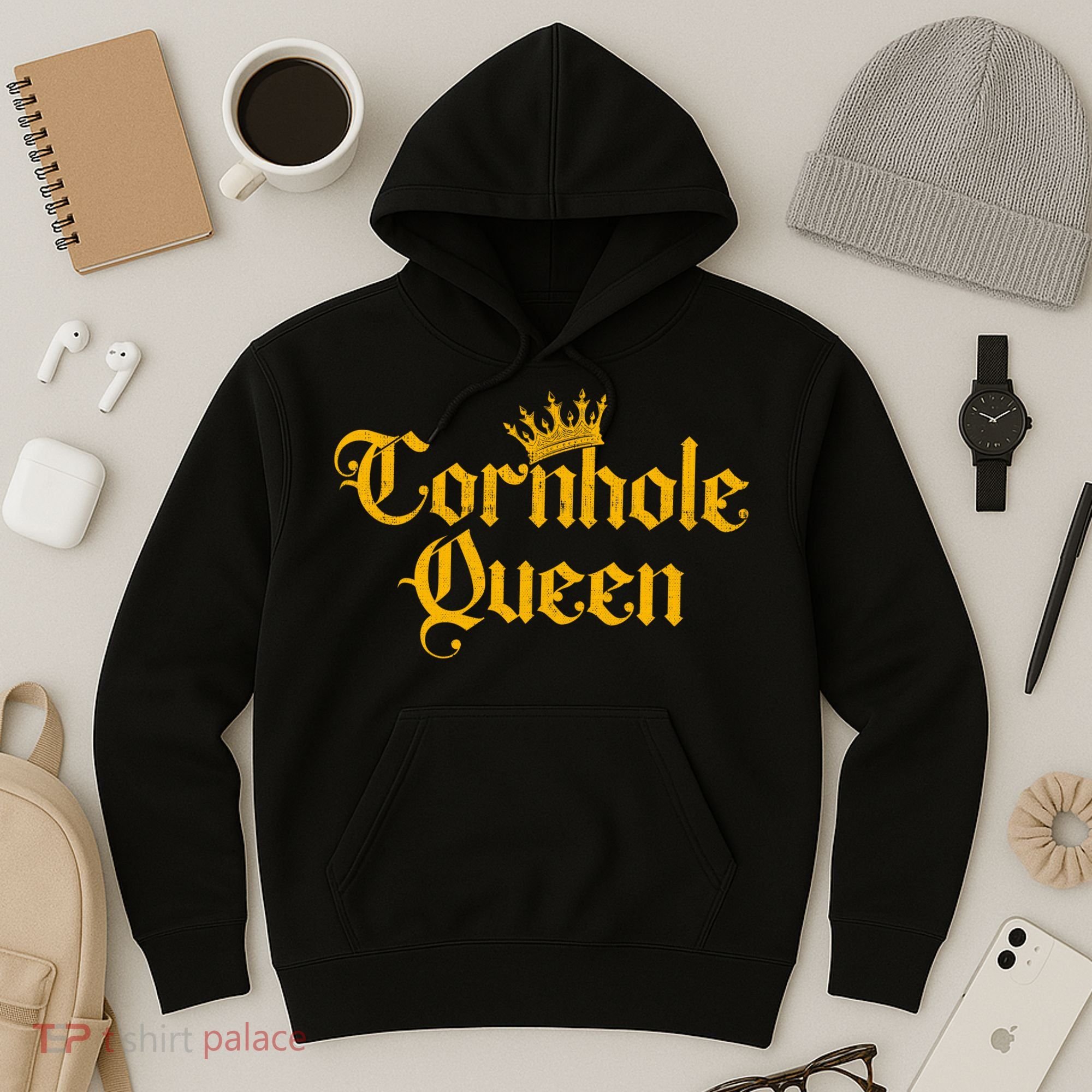 Cornhole Queen Hoodie