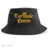 Cornhole Queen Sustainable Bucket Hat thumb 0