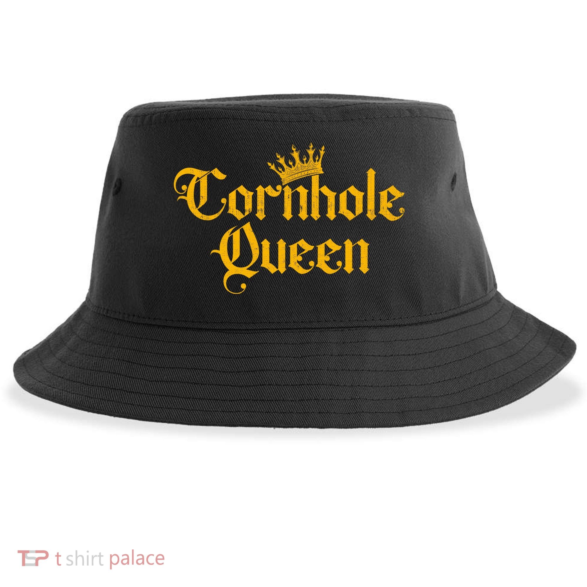 Cornhole Queen Sustainable Bucket Hat