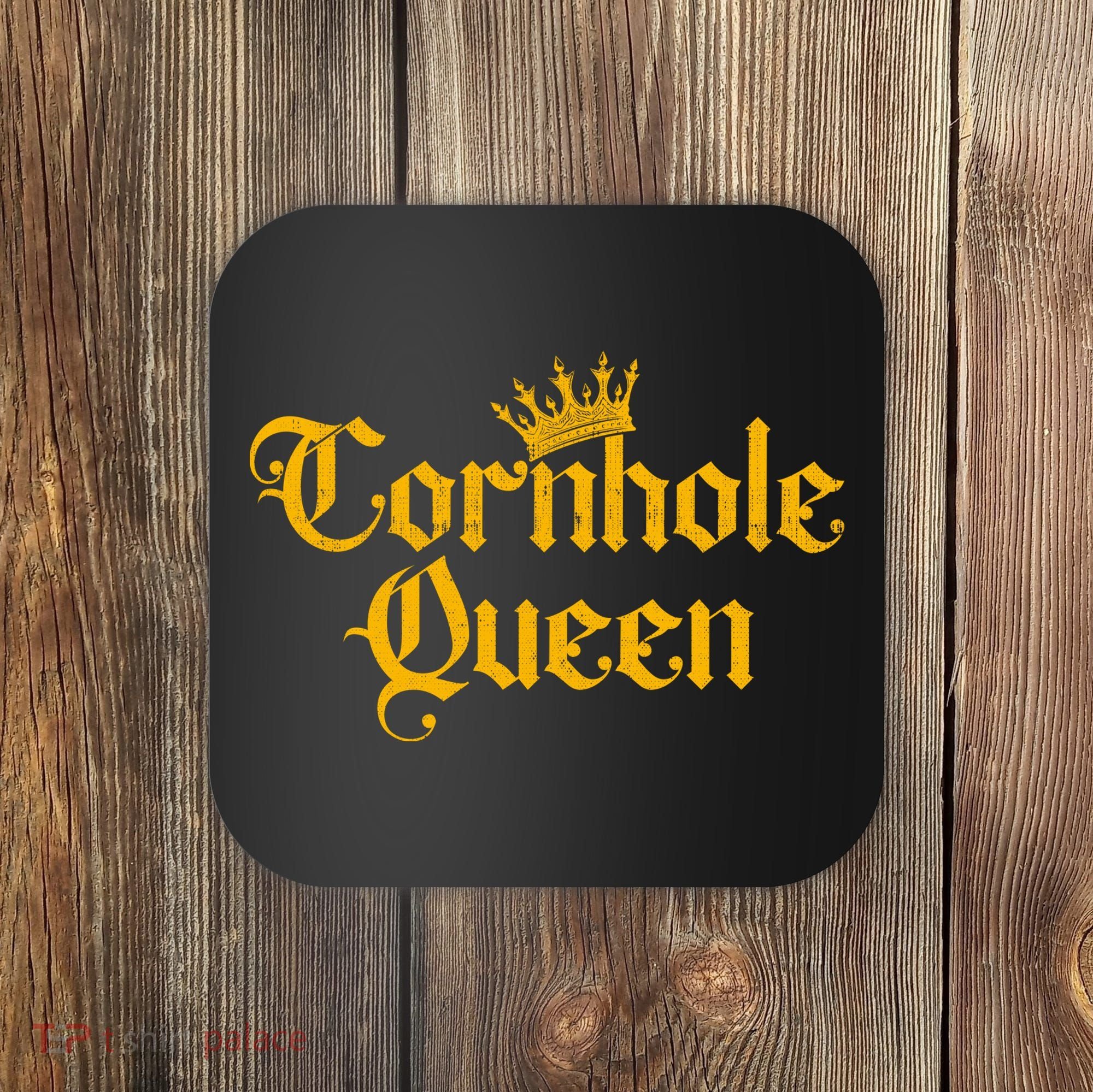 Cornhole Queen Coaster
