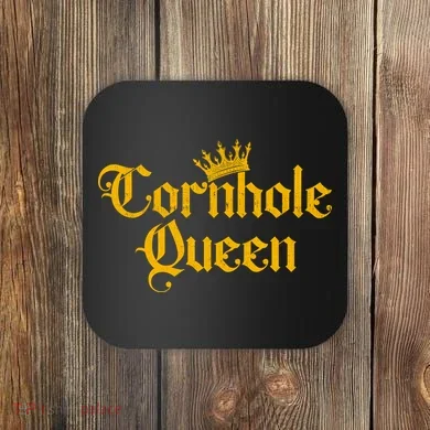 Cornhole Queen Coaster