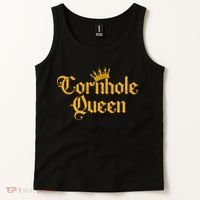 Cornhole Queen Tank Top thumb 2