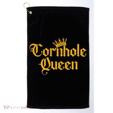 Cornhole Queen Golf Towel