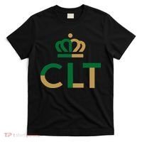 Charlotte Queen City Clt North Carolina Queen Crown T-Shirt thumb 0