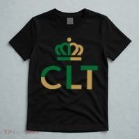 Charlotte Queen City Clt North Carolina Queen Crown T-Shirt thumb 5