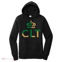 Charlotte Queen City Clt North Carolina Queen Crown Women's Hoodie thumb 0