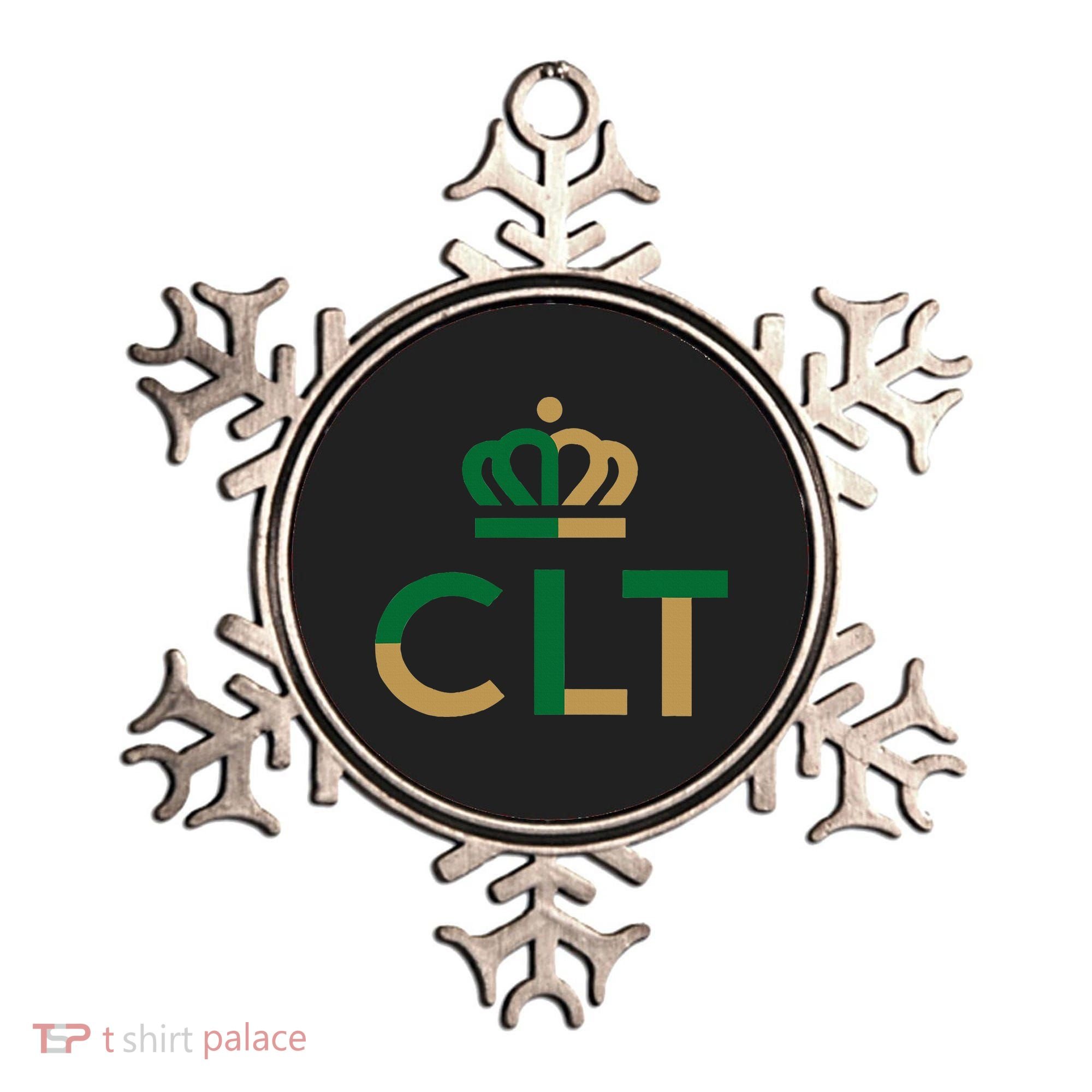 Charlotte Queen City Clt North Carolina Queen Crown Ornament