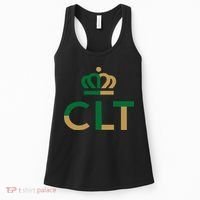 Charlotte Queen City Clt North Carolina Queen Crown Women's Tank Top thumb 0