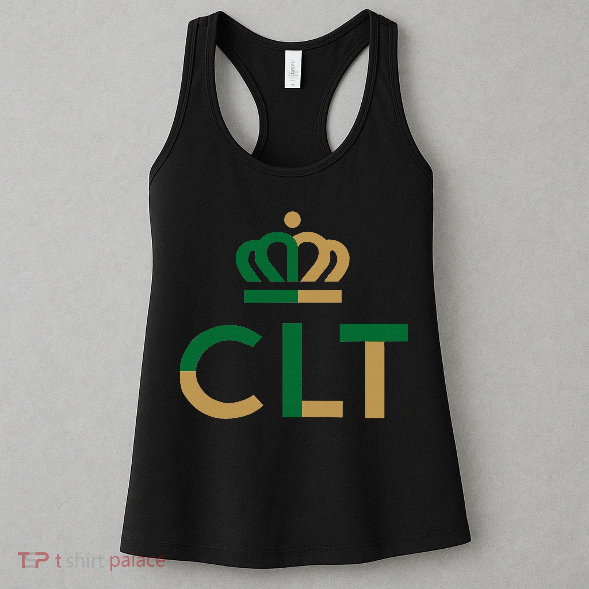 Charlotte Queen City Clt North Carolina Queen Crown Women's Tank Top