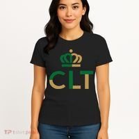 Charlotte Queen City Clt North Carolina Queen Crown Women's T-Shirt thumb 4