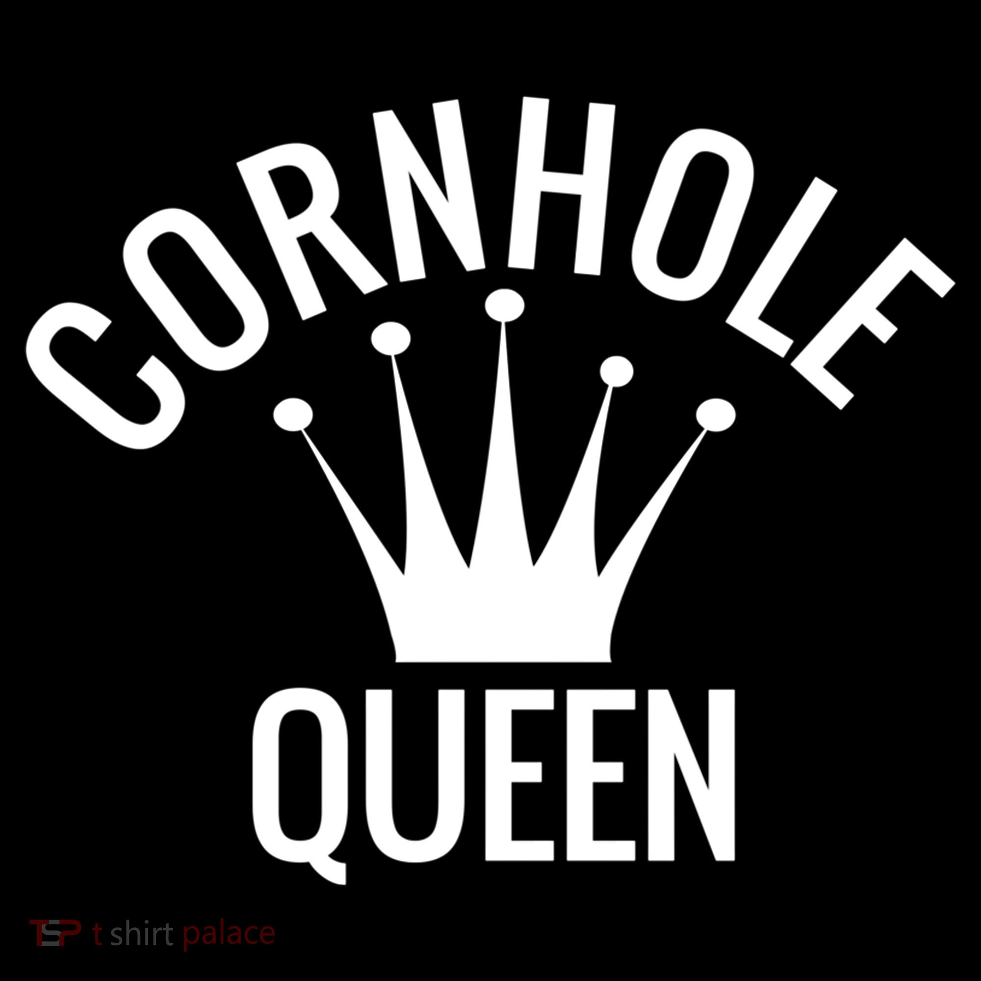 Cornhole Queen Gift Cornhole Champion Crown Gift Backpack