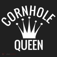 Cornhole Queen Gift Cornhole Champion Crown Gift Women's Cooling Performance Crew T-Shirt thumb 2