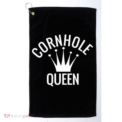 Cornhole Queen Gift Cornhole Champion Crown Gift Golf Towel
