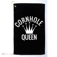 Cornhole Queen Gift Cornhole Champion Crown Gift Golf Towel thumb 0