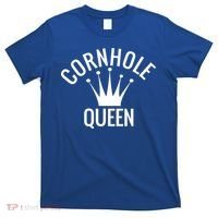 Cornhole Queen Gift Cornhole Champion Crown Gift T-Shirt thumb 0
