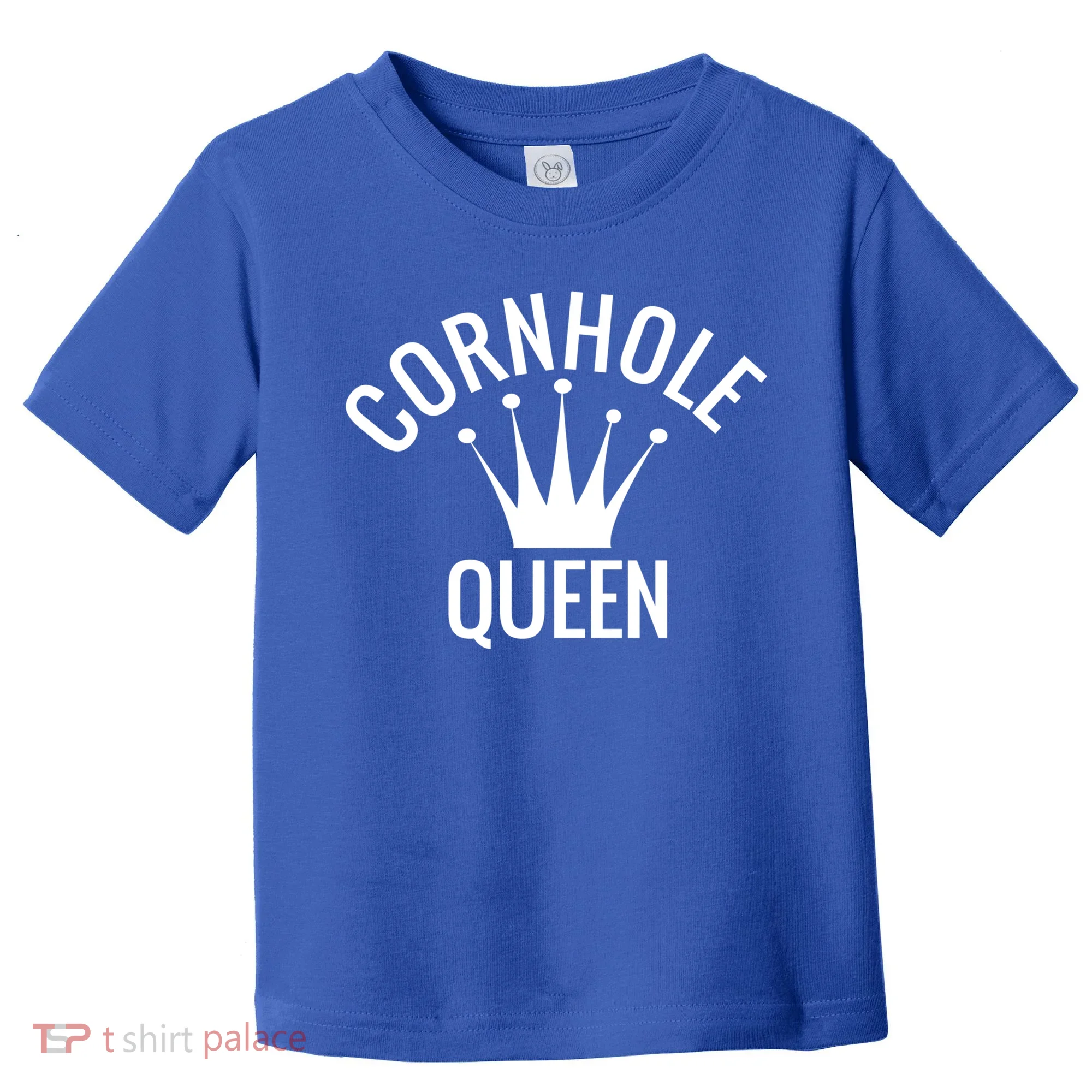 Cornhole Queen Gift Cornhole Champion Crown Gift Toddler T-Shirt