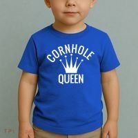 Cornhole Queen Gift Cornhole Champion Crown Gift Toddler T-Shirt thumb 2