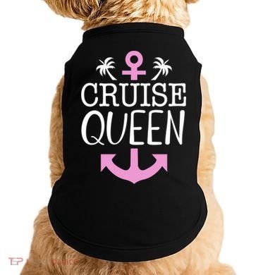 Cruise Queen Gift Doggie Tank