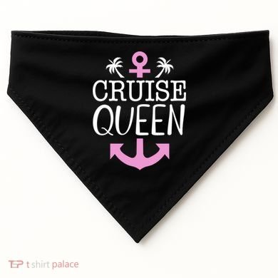 Cruise Queen Gift USA-Made Doggie Bandana
