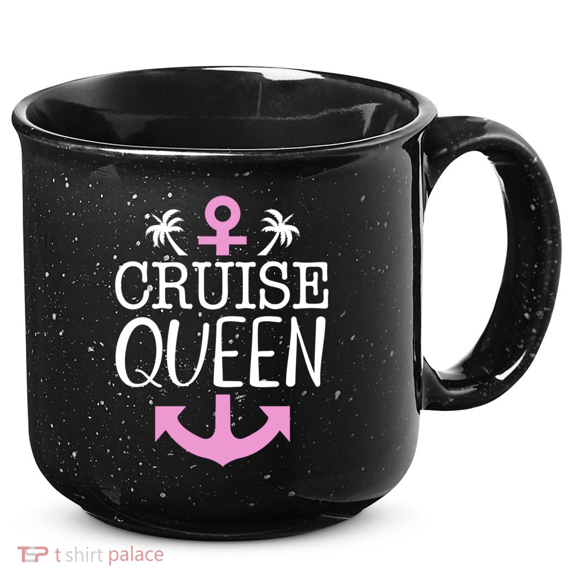 Cruise Queen Gift 15oz Campfire Ceramic Mug