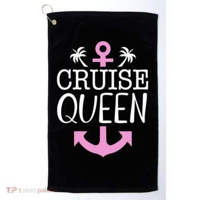 Cruise Queen Gift Golf Towel