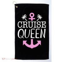 Cruise Queen Gift Golf Towel thumb 0