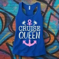 Cruise Queen Gift Women's Tank Top thumb 3