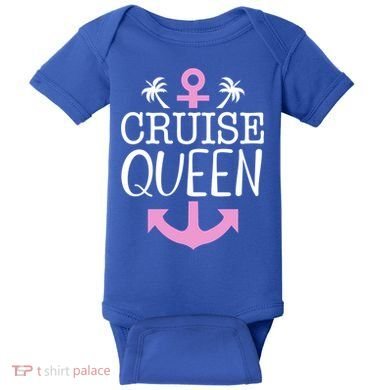 Cruise Queen Gift Baby Bodysuit