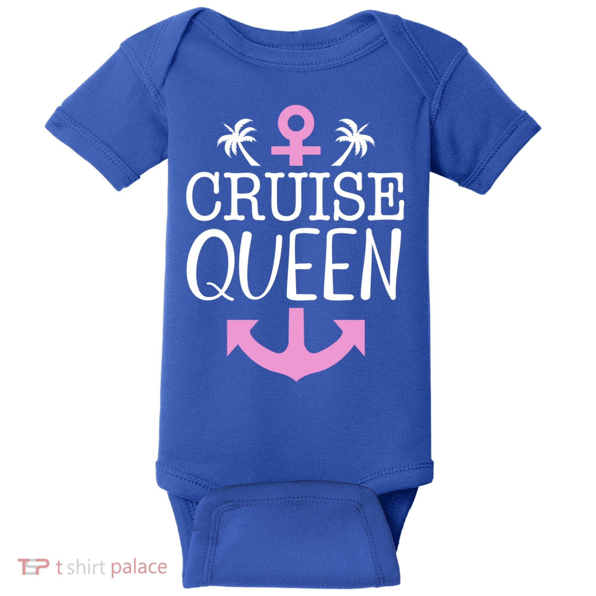 Cruise Queen Gift Baby Bodysuit
