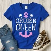 Cruise Queen Gift Women's T-Shirt thumb 3