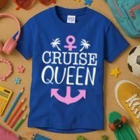 Cruise Queen Gift Kids T-Shirt thumb 3