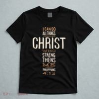 Christian Quote I Can Do All Things Through Christ Who Strengthens Me T-Shirt thumb 5