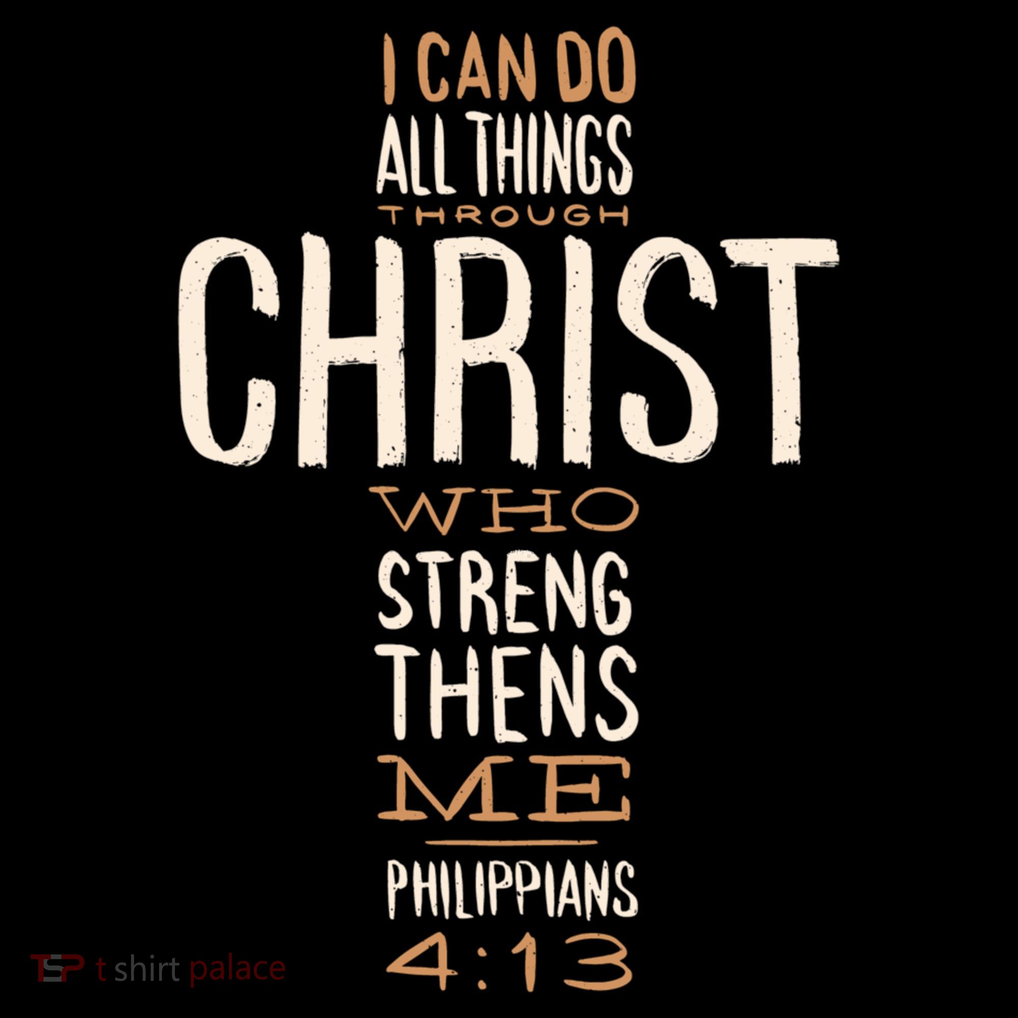 Christian Quote I Can Do All Things Through Christ Who Strengthens Me Coffee Mug